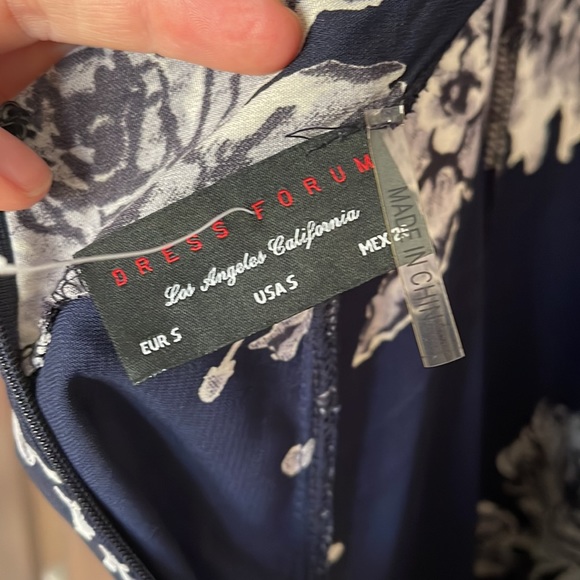 Open Back Dress Forum Navy Maxi Dress - Picture 8 of 8